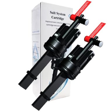Joepoe Salt System Cartridge for Freshwater, 2-Unit for 12-Month Fresh, Salt Cartridge for Hot Springs Hot Tubs & Spas, Compatible with Highlife, Limelight, Caldera Utopia, Paradise (2Pcs)