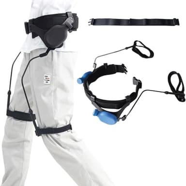 Bionic Power Walking Aids - Exoskeleton Leg Lift Support for Limited Mobility & Elderly - Hypershell Climbing Assist, 50% Mobility Relief, Joint Pressure Relief, Blue