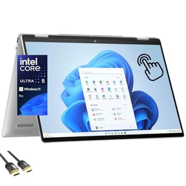 HP Envy x360 2-in-1 Laptop, 16" WUXGA IPS Wide Ultra Touchscreen Display, Core Ultra 5 125U (Beats i7-1255U), 16GB DDR5, 1TB PCIe SSD, TB 4, WiFi 6E, Bluetooth, Webcam, PDG HDMI Cable, Win 11 Pro