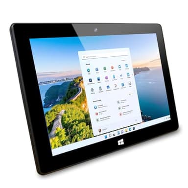 10.1" Windows 11 Tablet PC - Ultra Slim Touchscreen Tablet Computer - Ultra-Fast 6GB RAM 128GB ROM, 2.4+5G WiFi, Intel Processor, USB 3.0, micro HDMI, 6000MAH Battery, Dual Cameras, Bluetooth4.2