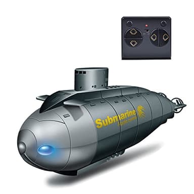 GoolRC Mini RC Submarine for, 2.4G 6CH Remote Control Boat Remote Control Submarine, Model Electronic Water Toy Boat for Pools, Bathtubs, Water Parks Gift Toy s s
