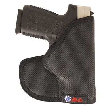 DeSantis Nemesis Pocket Gun Holster- Conceal Carry, Fits Kahr CW45/P45/P40/CW40/K40/P9/CW9/K9/PM45/CM45/PM40/MK40/CM40/PM9/MK9/CM9, KelTec PF9, SIG P290, SCCY CPX-1, CPX-2, Mossberg MC2C- Ambidextrous