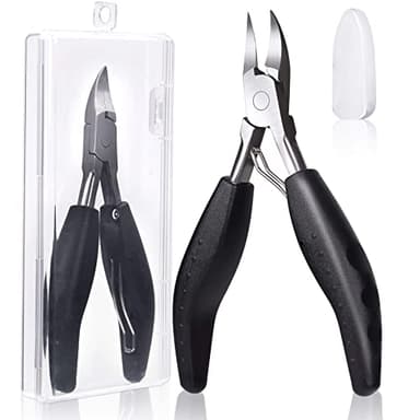 Feiccier Heavy Duty Ingrown Toenail Clippers, Professional Toenails Trimmer, Podiatrist Toe Nail Clippers for Thick Nail & Ingrown Toenails, Sharp Curved Blade, Pedicure Tools.