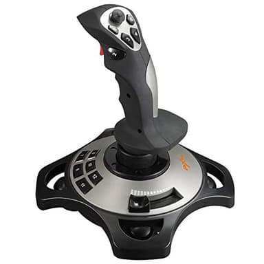 PC Joystick, USB Gaming Flight Simulator Game Controller with Vibration Function and Throttle Control, PXN 2113 Wired Gamepad Flight Sim Stick for PC/Computer(Windows Only, Not for Apple Devices/PS4/PS5/Xbox One/Switch)