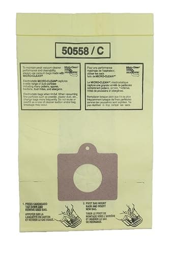 20 Replacement Style C/Q 5055 Bags Compatible with Kenmore Elite Intuition Progressive 200 400 600 700 800 Series Canister Vacuum Cleaners Part # 50104 53292 50557 50558 53291 Made In USA