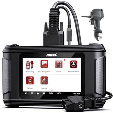 ANCEL MR500 Marine Diagnostic Tool for Yamaha (2003–2024) – Jet Ski & Outboard Engine Scanner, 15+ Service Functions, Read/Clear Codes, Live Data, Active Tests