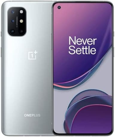 OnePlus 8T+ 5G 12GB(RAM)+256GB 120Hz Display (T-Mobile / Sprint Unlocked) KB2007 Single SIM Smartphone - Lunar Silver (Renewed)