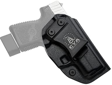 CYA Supply Co. Base IWB Concealed Carry Holster Veteran Owned Made in USA - Fits KAHR PM9/CM9 Black
