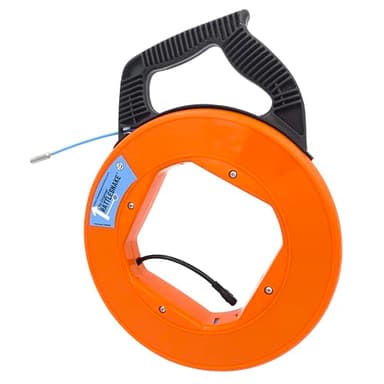 RattleSnake Tracer 120-foot, Trade Masters Online, Easy Audible Pipe Tracer, Plastic and Metal Tubing, Manifold Location, Model RS-210, Vibrating Fish Tape
