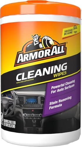 Armor All Car Cleaning Wipes, Wipes for Car Interior and Car Exterior, 90 Wipes Each