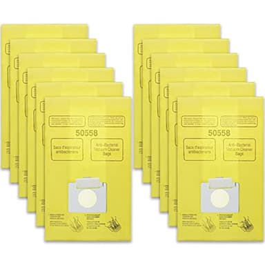 Vacuum Bags Replacement for Kenmore Canister C/Q 5055 50555 50557 50558 and Pana·sonic Type C-5 C-18 Vacuums - Premium Vacuum Cleaner Dust Bag - 12 Pack