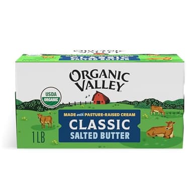 Organic Valley Organic Butter Salted, 1 LB (Pack of 1)