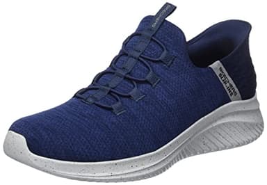 Skechers Men's Ultra Flex 3.0 Right Away Hands Free Slip-in Sneaker Loafer, Navy, 11