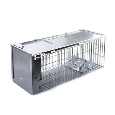 Faicuk Heavy Duty Squirrel Trap Chipmunk Trap Rat Trap and Other Similar-Size Rodents - 16.3” x 6” x 6.7”