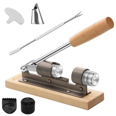 Nutcrackers for Nuts, Nut Crackers for Pecans, Heavy Duty Nut Cracking Tools, Adjustable Pecan Cracker Sheller, Pecan Nut Cracker Opener Tool for Walnuts Pecans Hazelnuts Almonds Brazil Nuts