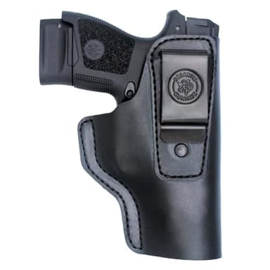 DeSantis Insider Gun Holster - IWB Holster, Conceal Carry, Fits the KAHR CW45/P45/P40/CW40/K40/P9/CW9, KelTec PF9, GLOCK 42/43, Ruger LC9/EC9S, S&W M&P CPT .22, SIG P290 - Right Hand Draw, Black