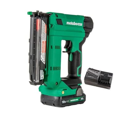 Metabo HPT 18V MultiVolt Cordless Compact Pin Nailer Kit, 23 Gauge Nailer with Power Tool 2.0Ah Lithium Ion Battery, Drives 5/8" to 1-3/8" Headless Pin Nails, 5-Year Warranty, NP1835DA