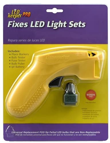 LED Keeper NEW Pro - The Complete LED Christmas Holiday Light Set Repair Tool To Fix LED Light Sets