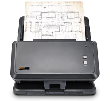 Plustek Wide-Format Color Duplex Document Scanner S30, for Large-Format Document Scan, Scans Wide Up to 12" and Long Up to 200", 100-Sheet Duplex Auto Document Feeder