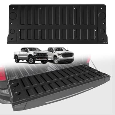 TripleAliners Truck Mat Compatible with 2019-2026 Chevy Silverado & GMC Sierra 1500 Multipro Tailgate Accessories, Tailgate Mat Custom Fit All Weather Protection Pickup Liner, M-pro Tailgate Only