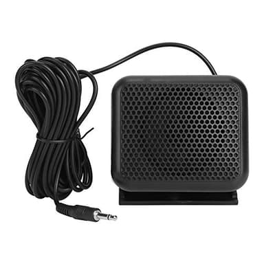 External Speaker, NSP-100 Two Way Car Mini CB Radio External Amplified Communications Speaker Mobile Ham Radio Microphone Fit for FT-847 FT-920 FT-950 FT-2000