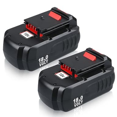 Masione 2Pack PC18B 18V 4.8Ah Ni-Mh Replacement for Porter Cable 18V Battery Ni-Mh, Compatible with Porter Cable 18V PC18B-2 PCC489N PCMVC PCXMVC Cordless Power Tools