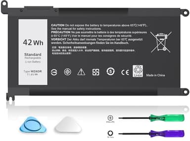 COWOOGMZ WDX0R Laptop Battery Replacement for Dell Inspiron 15 5000 7000 5368 5378 5379 5567 5579 5580 5765 5767 5770 5775 7560 17 5765 5767 13 5378 5368 7375 & More Vostro WDXOR 5468 5568 P69G 3CRH3