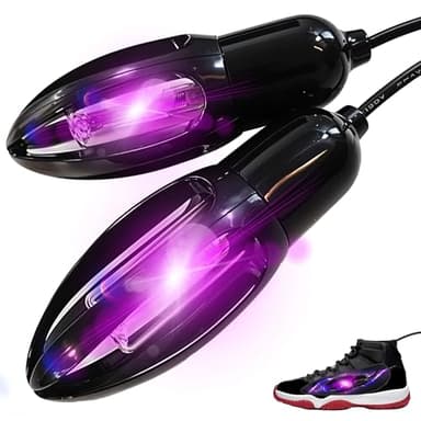UV Shoe Sanitizer Dryer - Ultraviolet Light Shoe Deodorizer & Dryer - 10W Electric Cleaner to Eliminate Odor for Sneaker Shoes Boots