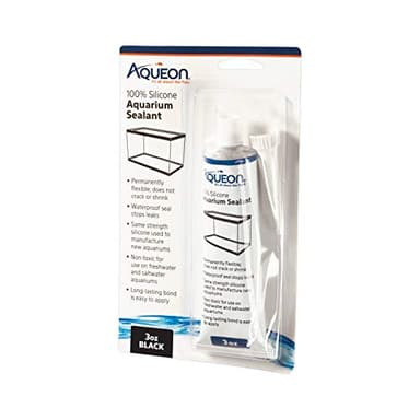 Aqueon Aquarium Silicone Sealant Black 3 Ounces