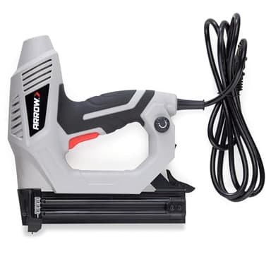 Arrow ET200BN Heavy Duty Electric Brad Nailer, Professional Nail Gun for Trim, Picture Frames, Crafts, Fencing, Uses Brad Nails in 5/8", 3/4", and 1"