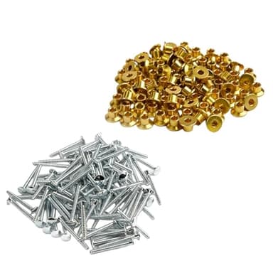 Stainless Steel 3/16" Rivet Kit Replacement for Peterbilt 379 Huck and Collar MGP98T-R6-10G Mixizap