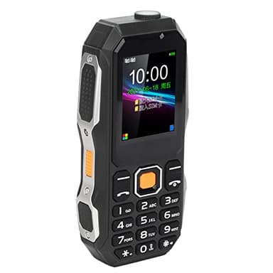 EBTOOLS Unlocked Senior Cell Phone, Mini Phone for Elderly, Three Proof Mobile Phone with Large Horn, 5800mAh Large Capacity Battery, Flashlight, One Family Dialing (Black)