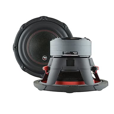 Audiopipe 12" Triple Stack Composite Cone Subwoofer (TXX-BDC3-12), Superior Performance, 1800W Max Power, 3" BASV Dual Voice Coil, Aluminum Basket, Multi-Connect Terminals, Dual 4 Ohms