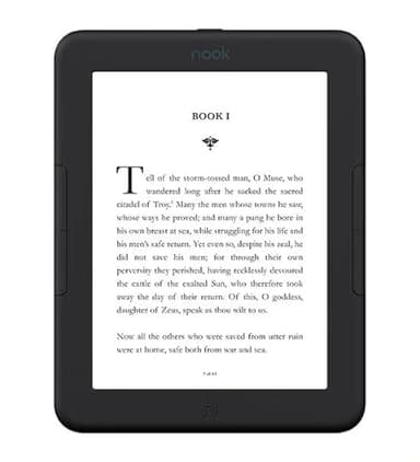 Barnes & Noble Barnes and Noble Nook Glowlight 4 eReader 6 32GB BNRV1100 Black (Renewed)