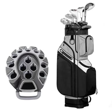 Golf Cart Bag Golf Bags Lightweight with 14 Way Organizer Divider Top Premium with Handles and Rain Cover 41.7inches Height for Men (Taller)