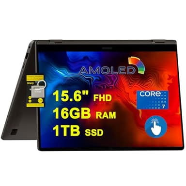 SAMSUNG Galaxy Book4 360 2-in-1 Laptop 15.6" FHD AMOLED Touchscreen Intel 10-core Core 7 150U (Beats i7-1355U) 16GB RAM 1TB SSD Backlit Fingerprint Thunderbolt Wi-Fi6E Fast Charing Win11 ICP Hub