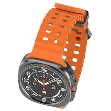 Samsung Galaxy Watch Ultra 2025 (64GB, 47mm, Unlocked LTE) AI Smartwatch with 1.5" AMOLED, Wi-Fi, Bluetooth, Heart Rate, GPS Fitness Tracker, International Model (Fast Charger Cube Bundle, Grey)