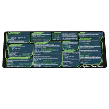 Our 10 Best Python Cheat Sheet Desk Mat for 2026 [US] | BuyBetter.ai