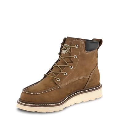 Irish Setter, Ashby, Men's, 6", Soft Toe, Work Boot, Tan Nubuck, 10 D (Medium)