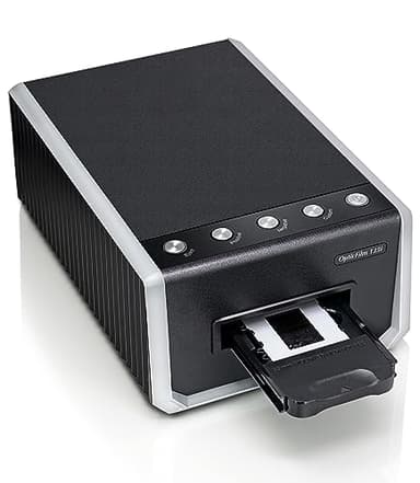 Plustek OpticFilm 135i - Automatic Film & Slide Scanner, Batch converts 35mm Slides & Film Negatives, Support 3rd Party Editing Software Export, Max. 7200 dpi