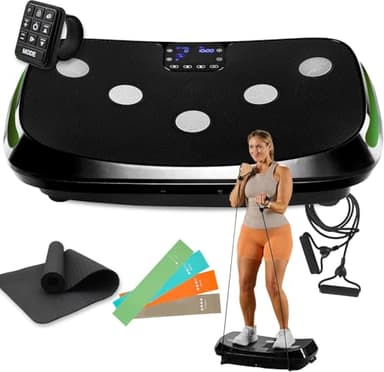 Lifepro Rumblex 4D Vibration Plate Exercise Machine with Triple Motor Oscillation, Linear, and Pulsation – Advanced 4D Vibration Technology for Whole Body Fitness, Weight Loss and Recovery at Home