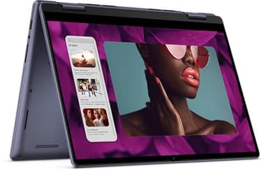 Dell Inspiron 14 2-in-1 Laptop 2024 14” WUXGA 1920 x 1200 Touchscreen, AMD Ryzen 5 8640HS AMD Radeon Graphics 8GB DDR5 512GB SSD Backlit Keyboard Fingerprint Wi-Fi 6E Bluetooth 5.1 Windows 11 Home