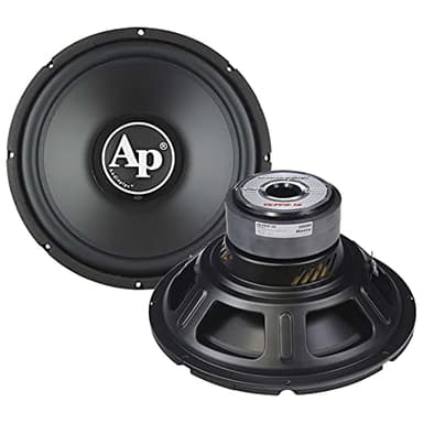 Audiopipe 12” Car Subwoofer (TS-PP2-12), Single 4 ohms, 1000W Max, Sold Individually