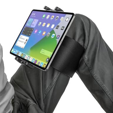 Kolasels Pilot Kneeboard for iPad, iPhone [Built-in Metal Plate] iPad Knee Board for Pilots, Guitar Player, Wheelchair User, Musician, Painter, Compatible with iPad Pro 12.9, Mini, 4-13" Tablet Phone