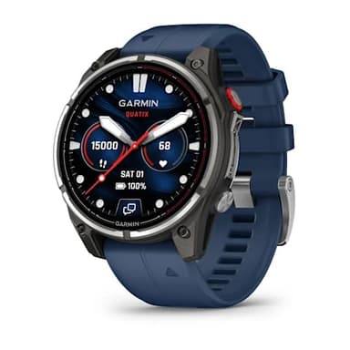 Garmin quatix® 8 Pro, 47mm, Ultimate Nautical Smartwatch with inReach® Technology for Satellite and LTE Connectivity, AMOLED Display