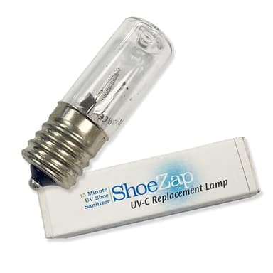 Pedifix ShoeZap Replacement Lamps – UV Replacement Bulbs Compatible with ShoeZap Ultraviolet Shoe Sanitizer – Germicidal Lamp for Odor Control and Footwear Hygiene
