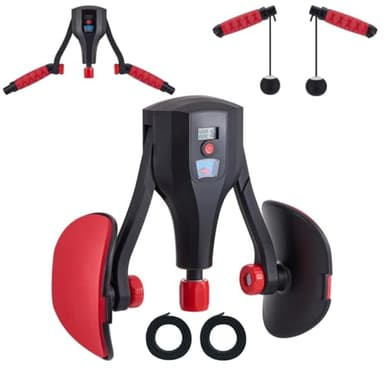 PeakWins Pelvic Floor Exercise Devices,0-132lbs Adjustable Resistance,3-in-1 Inner Thigh Exerciser,Thigh Trainer Kegel Exercise for Men & Women,Home Gym Fitness