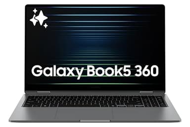 Samsung 15.6” Galaxy Book5 360 Copilot AI Laptop PC Computer, FHD AMOLED Touchscreen, 16GB / 512GB, Dolby Atmos Quad Speakers, All-Day Battery Life, NP750QHA-KA1US