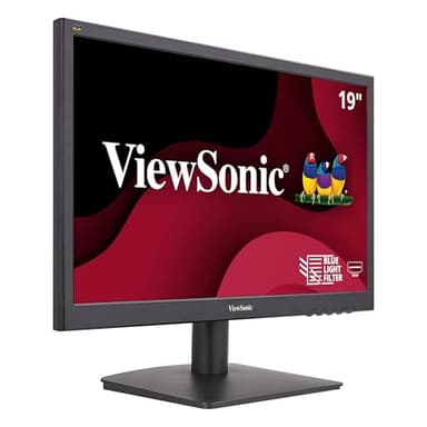 ViewSonic VA1903H 19-Inch WXGA 1366x768p 16:9 Widescreen Monitor with Enhanced View Comfort, Custom ViewModes and HDMI for Home and Office