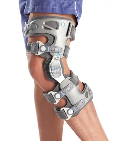 Ovation Medical Game Changer Unloader Knee Brace - Lightweight, Low Profile OA Knee Brace for Arthritis Pain and Support - Premium Knee Support for Medial and Lateral Knee Pain (Left)